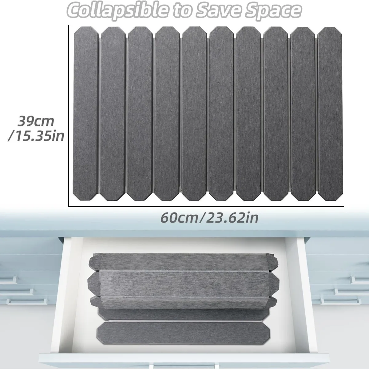 Dish Drying Mat Kitchen Stone Pad Foldable Absorbent Sink Organizer Fast Water Drain Space Saving Countertop Accessory