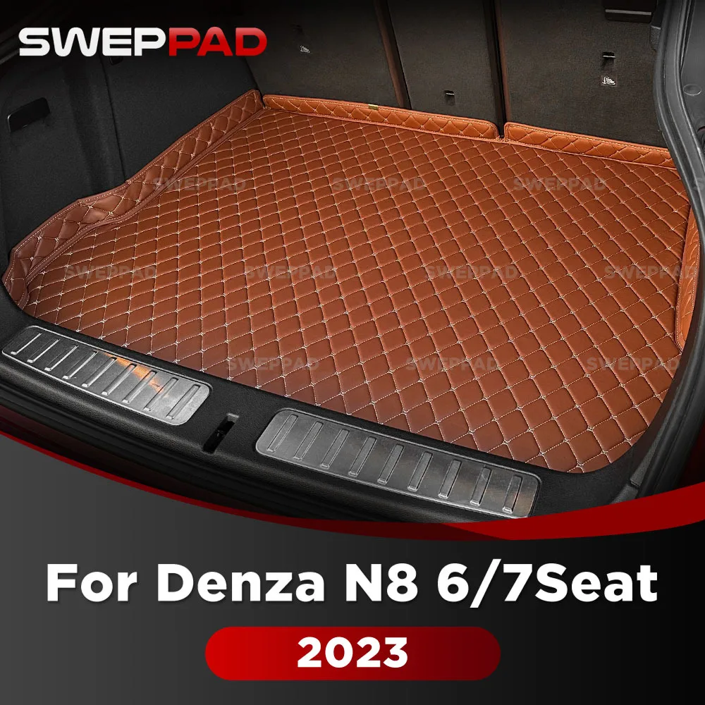 

For Denza N8 6/7Seat 2023 Custom Car Trunk Mat Anti-dirty Pad Protective Pad Cargo Liner Auto Interior Accessories