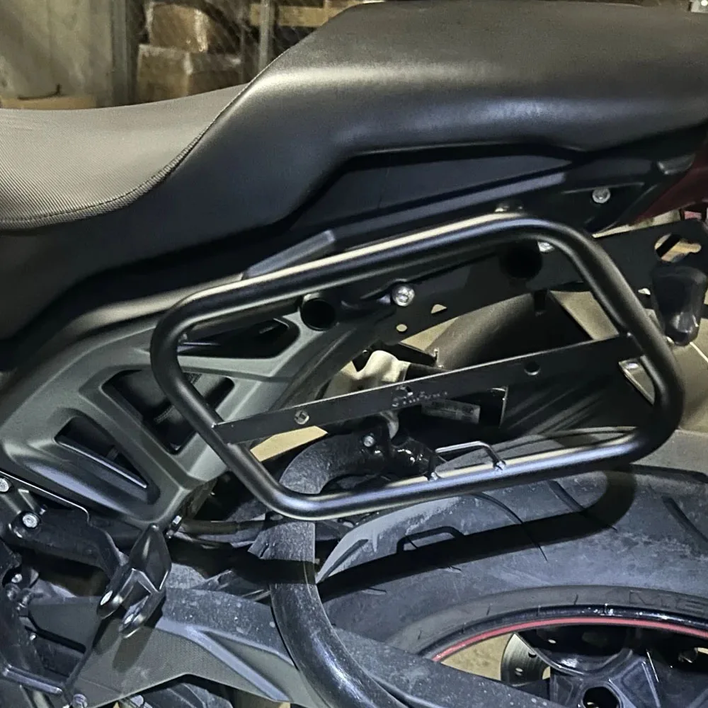 

Motorcycle Side Saddle Bag Trunk Bag Support Bracket Holder For Indian FTR1200 FTR S 2019 - 2023