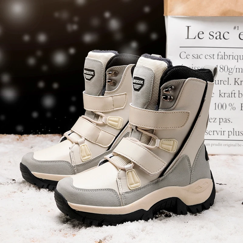 Winter Frauen Stiefeletten Outdoor Trekking Stiefel Wanderschuhe Mann Bergsteigen Trekking Turnschuhe schnee stiefel