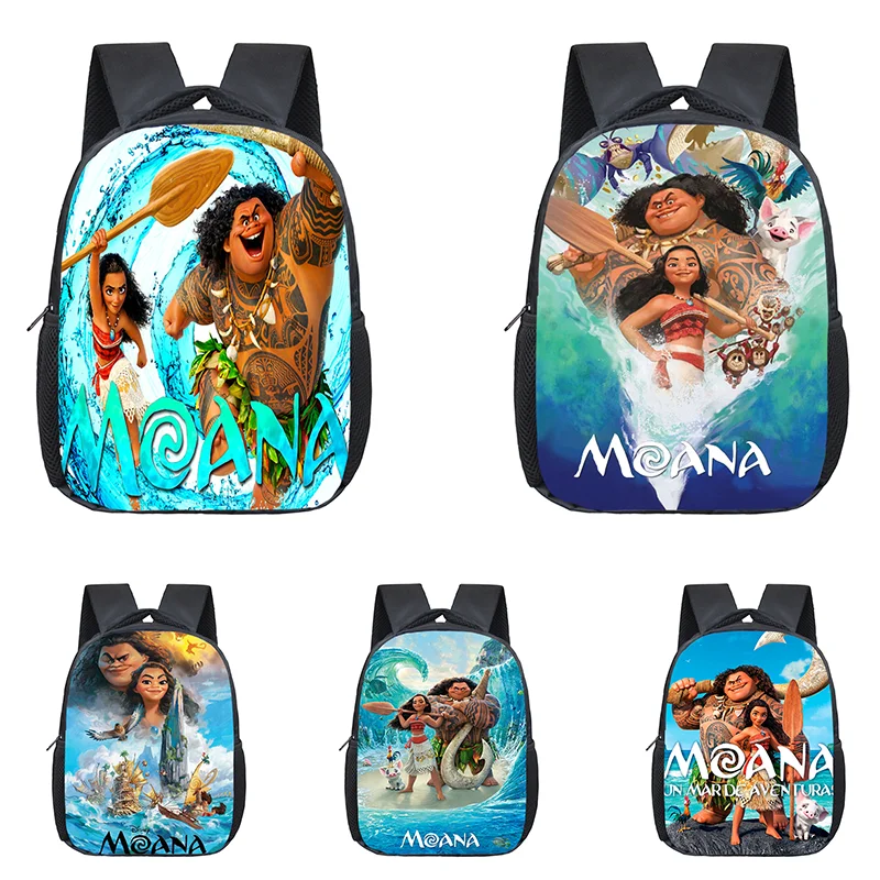 12 inch Moana Infantile Small Backpack for Kids Baby Cute School Bags Children Gift Primary School Bookbag Mochila