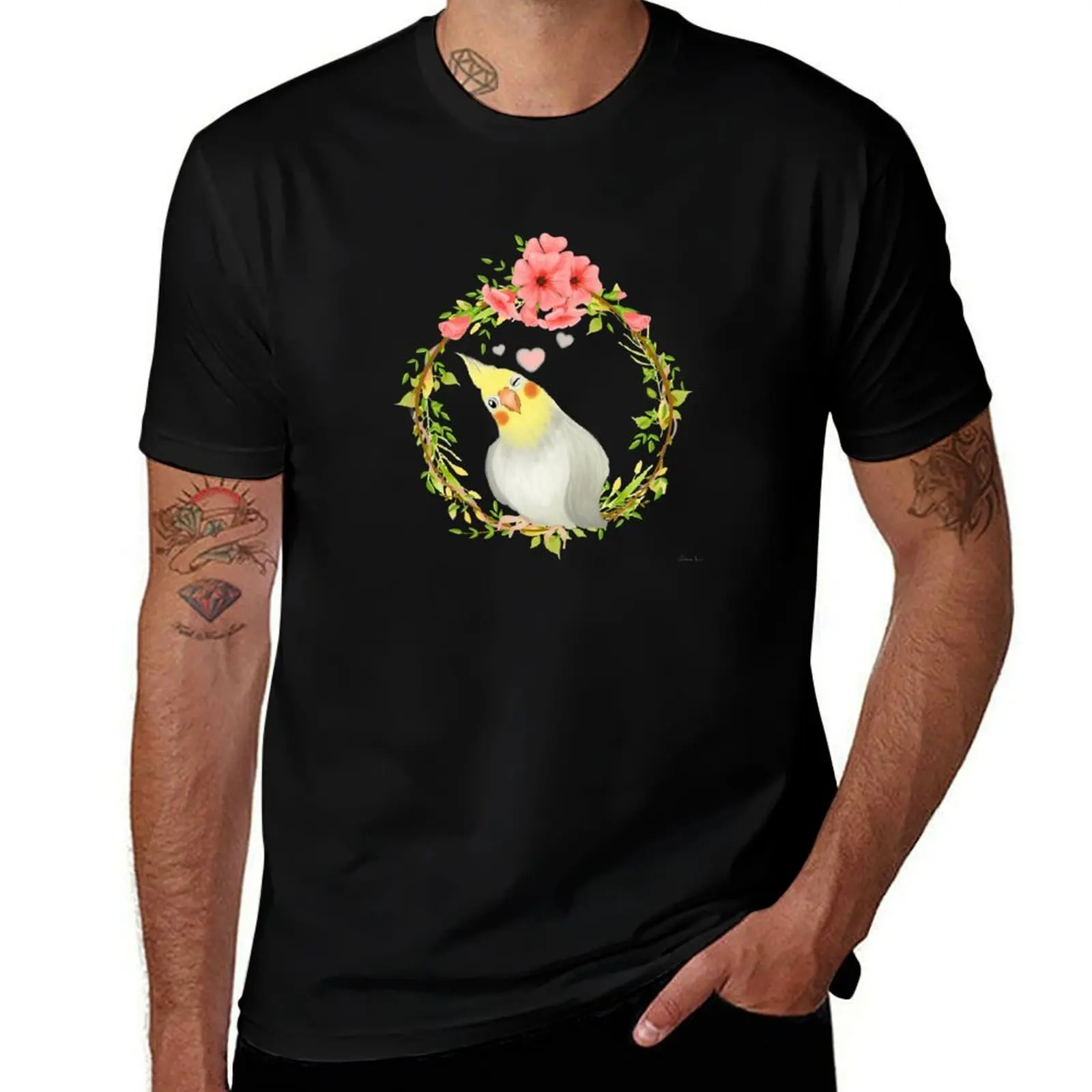 

With Love From The Sweetest Cockatiel T-Shirt Lightweight Cooling Short Sleeve Tee