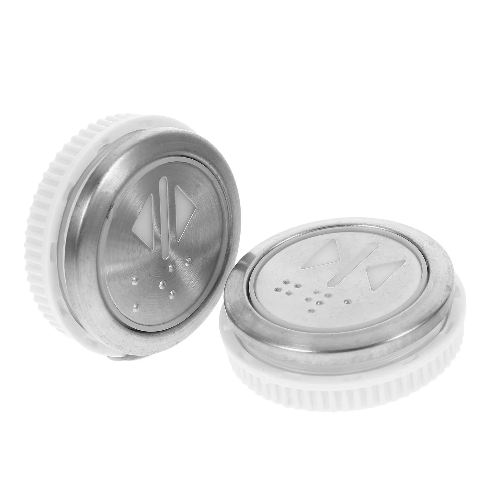 2pcs Replacement Switch Stainless Steel Round Lift Accessories Durable Push Button For Commercial Residential Buildings Elevator