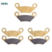 Pastillas de freno delantero y trasero para motocicleta, para Tractor POLARIS Hawkeye 325 400 2015 Sportsman 400 2011-2014 Sportsman 570 EFI X2 6X6