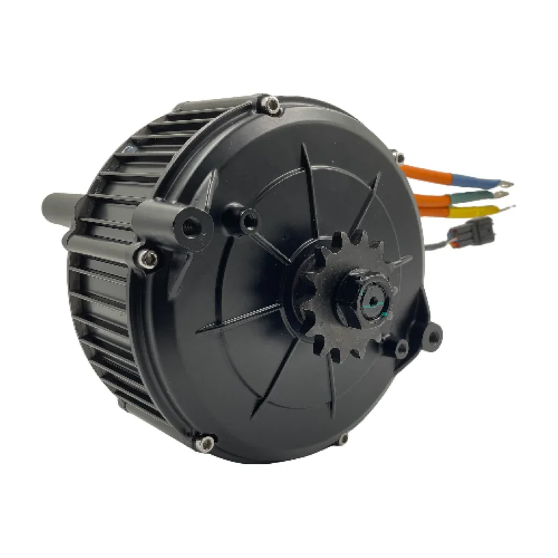 QS165 5000W 35H 72V 90KPH Мотор среднего привода (с датчиками Холла или энкодерами) для внедорожных транспортных средств