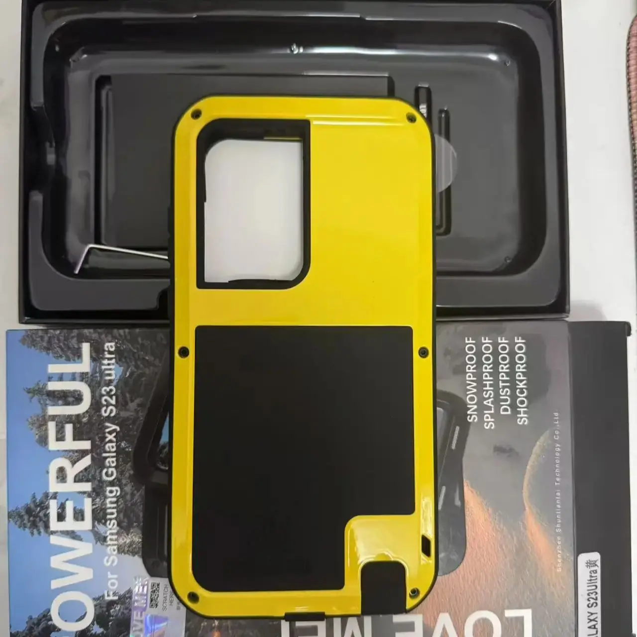 For Samsung Galaxy Note 20 Ultra Love Mei Powerful Shock Dirt Proof Water Resistant Metal Armor Cover For Galaxy Note20 Ultra