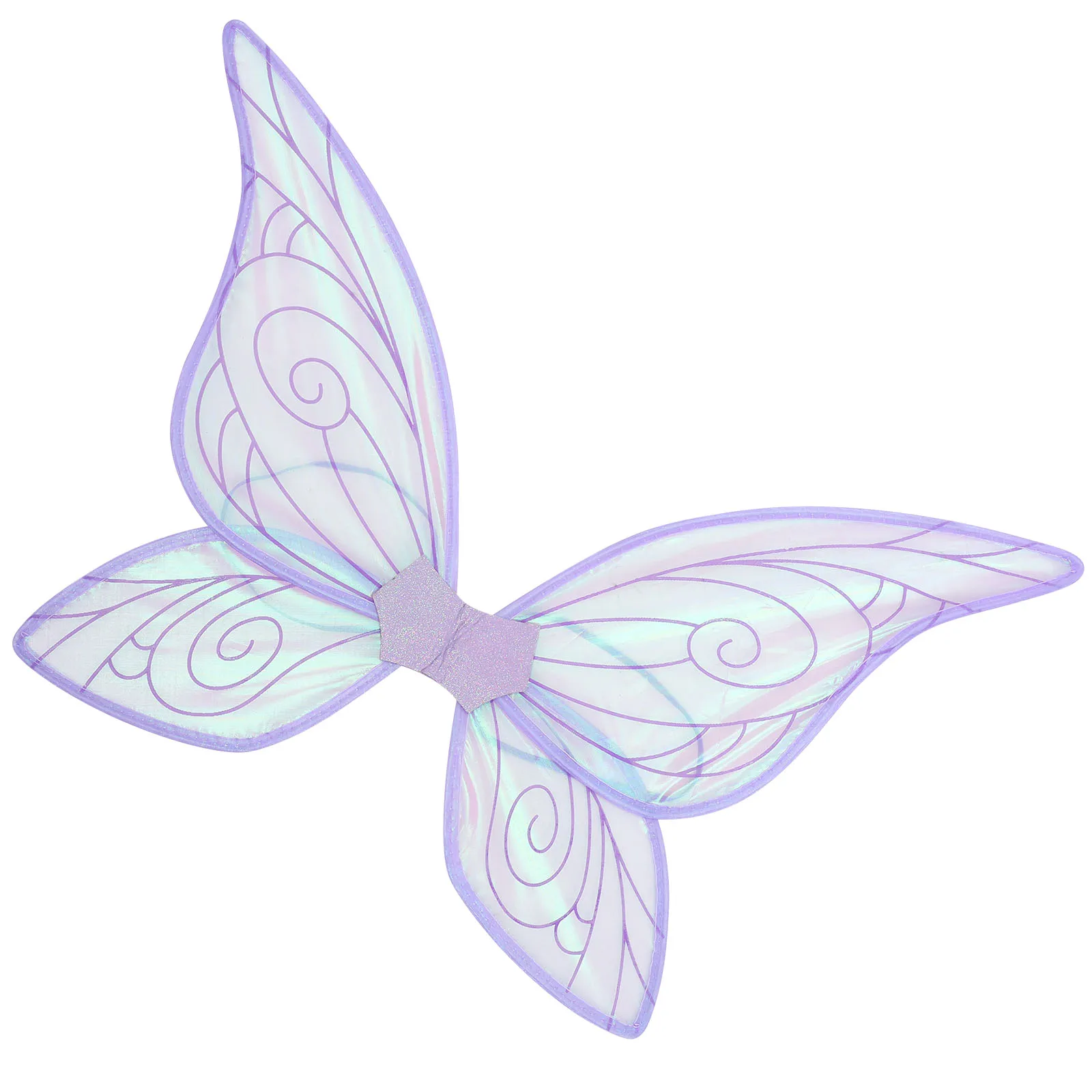 Świecące Skrzydła Motyla Skrzydła Wróżki Kostium z Podświetleniem Rekwizyt na Cosplay Imprezę Festiwal Występ Sceniczny Dekoracyjne Luminous