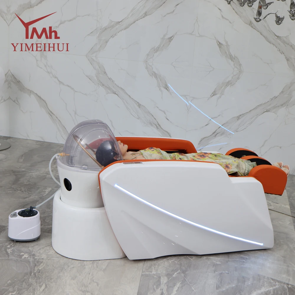 

Fully Automatic Modern Design Electric Massage Shampoo Chair Hair Washing Equipment for Beauty Salons With Bowl
