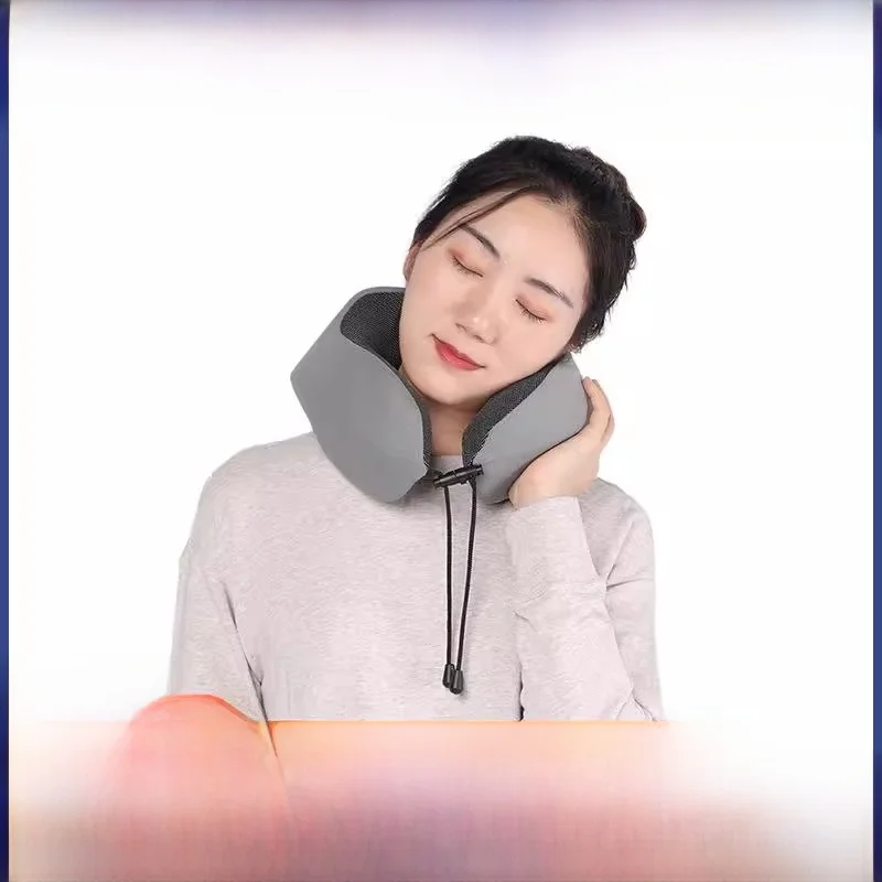 

Travel Memory Foam U-Shaped Neck Pillow Slow Rebound Outdoor Home Storage Gift Compact Portable Comfortable Supportive Pillow