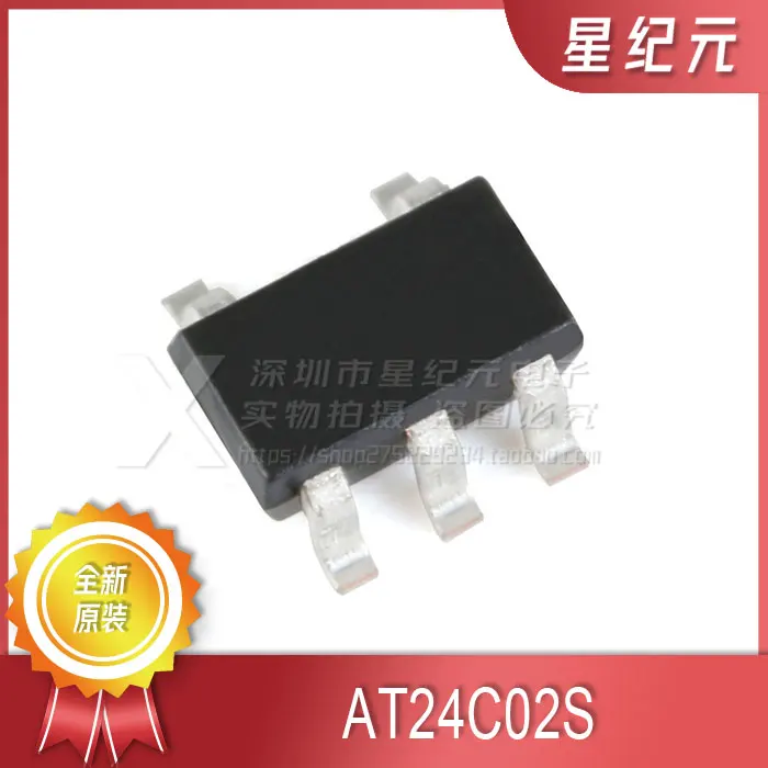 1 Piece Brand-new Original AT24C02S 24C02S 24C02B SOT23-5 memory integrated chip, new spot IN STOCK