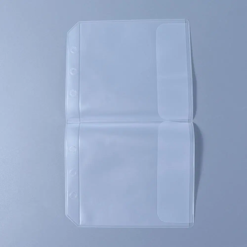 

Diary Ticket Storage Card Organizer File Holder Document Filing Bags Binder Pockets Binder Folders PVC Notebook Pouch Bags