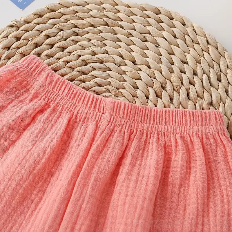 شورت موسلين للأولاد والبنات ، بنطلون قصير للأطفال ، طفل ، 1 إلى 2 3 4 5 6 7 8 9 10 سنوات ، قطن ، بني ، أزرق داكن ، من 6 إلى 12 شهرًا ، 18 شهر ، 24 شهر #6