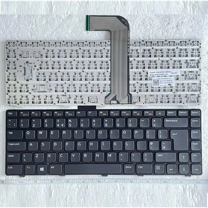 RU/US/TI/UK/SP/FR/BR/AR Keyboard for Dell Inspiron14 3420 P22G M411R P33G V131-358 P25 Inspiron 5420 5425 5525 M521R 14R 14TD