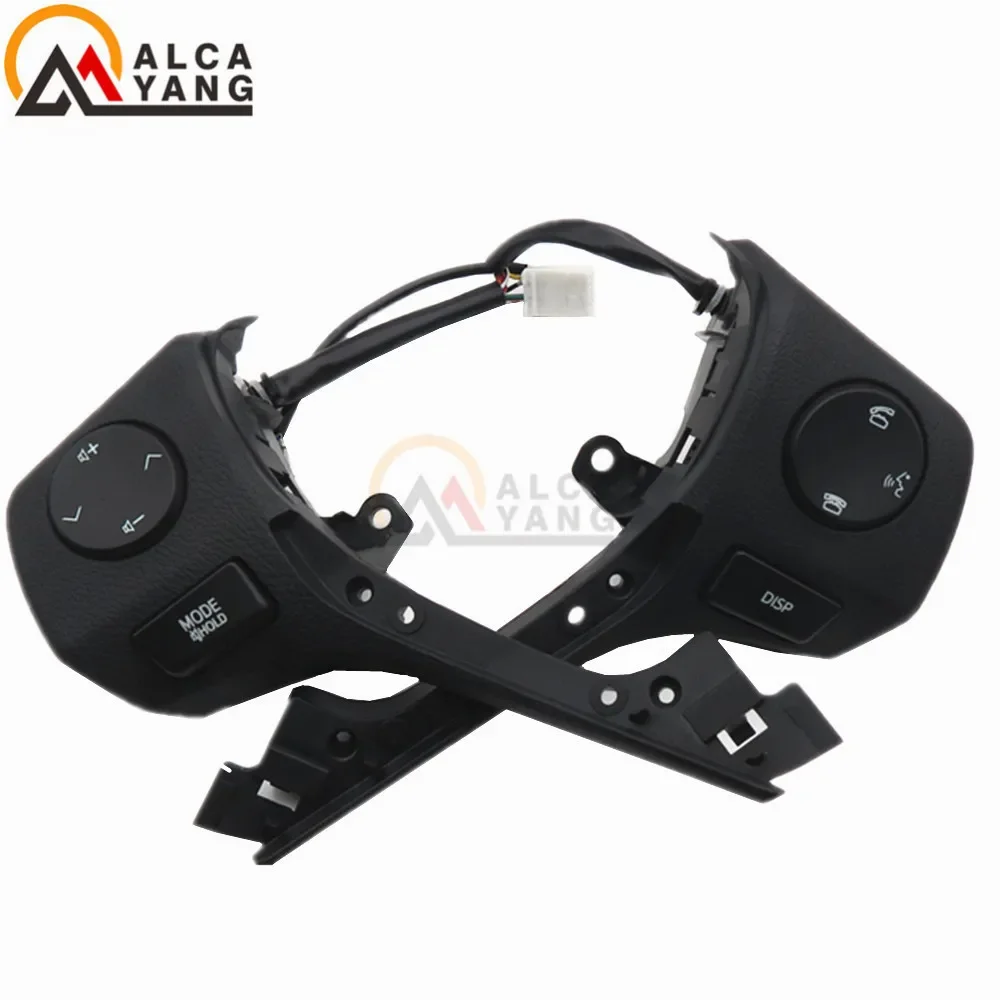 Malcayang BRAND NEW Steering Wheel CONTROL Switch Audio Bluetooth Control 84250-02560 For TOYOTA RAV4 Corolla 2014-2015