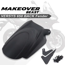 Motorcycle Rear Fender Guard Fit For KAWASAKI Versys 650 2024 KLE650 Versys650 14-23 Mudguard Extender Splash Guard Cover