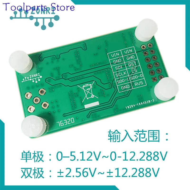 Ads8681 16 Bit 1msps sar adc Modul einzelner bipolarer 2,56-12,288 V Eingang