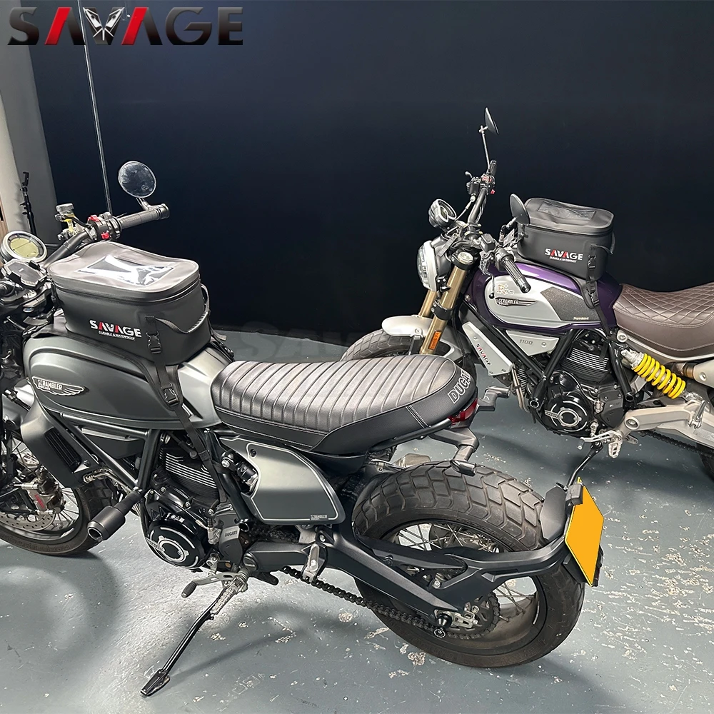 2024 Fuel Tank Bag For DUCATI Multistrada 1200 V4 V2 1260 950 S DVT Enduro 1200S Motorcycle Saddle Tanklock Luggage Waterproof