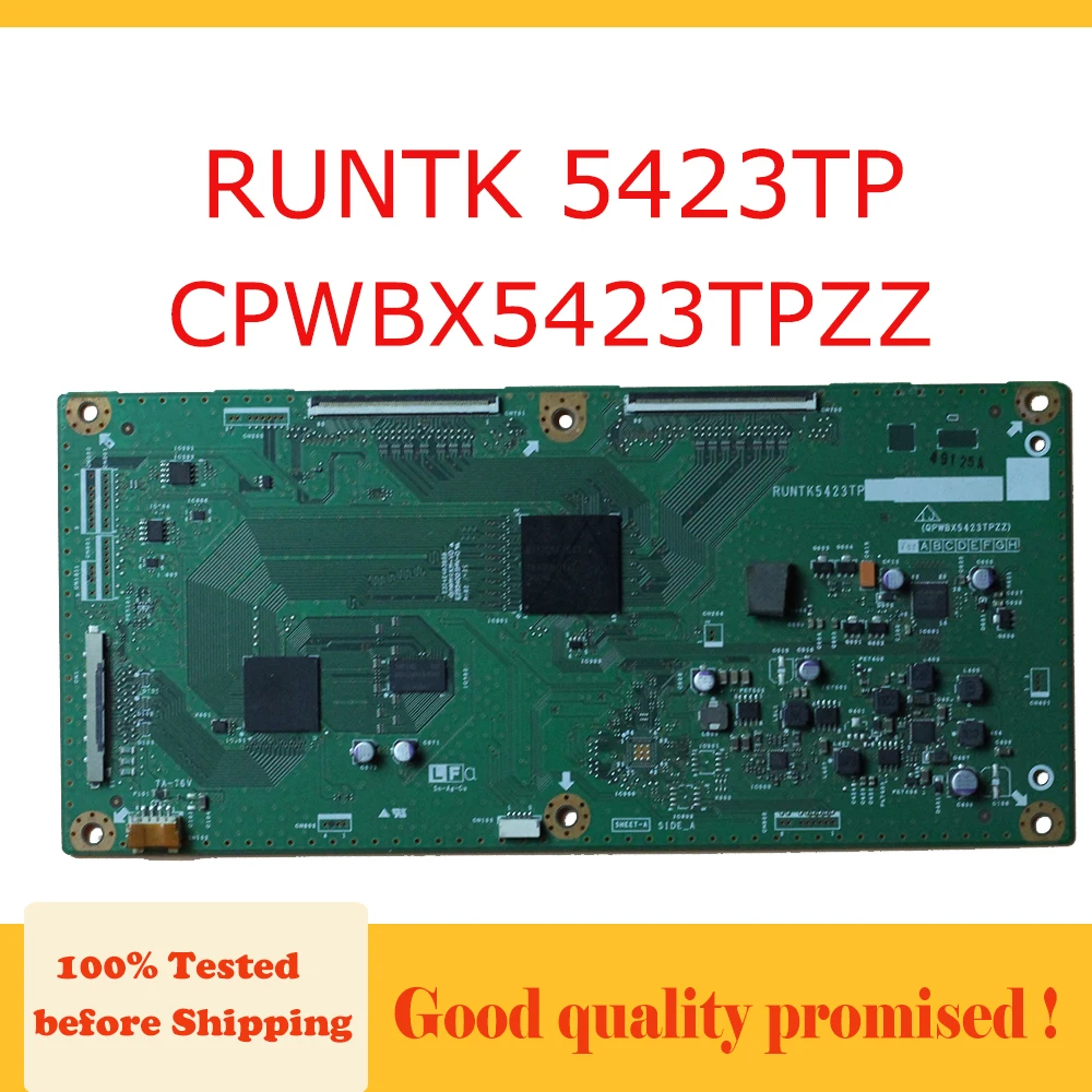 

T-con Board RUNTK5423TP CPWBX5423TPZZ Model 5423TP Origional Product Teste Placa TV Logic Board Good Test 5423tp Zz 5423tpzz