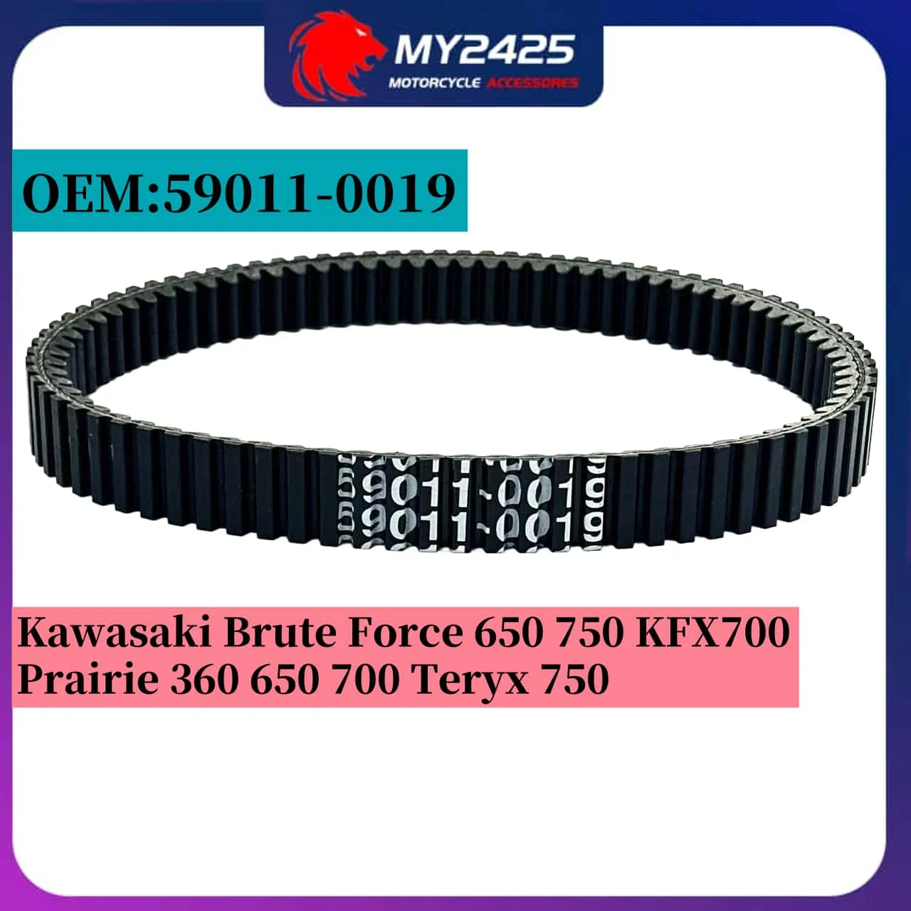 Atv Drive Belt 5901…