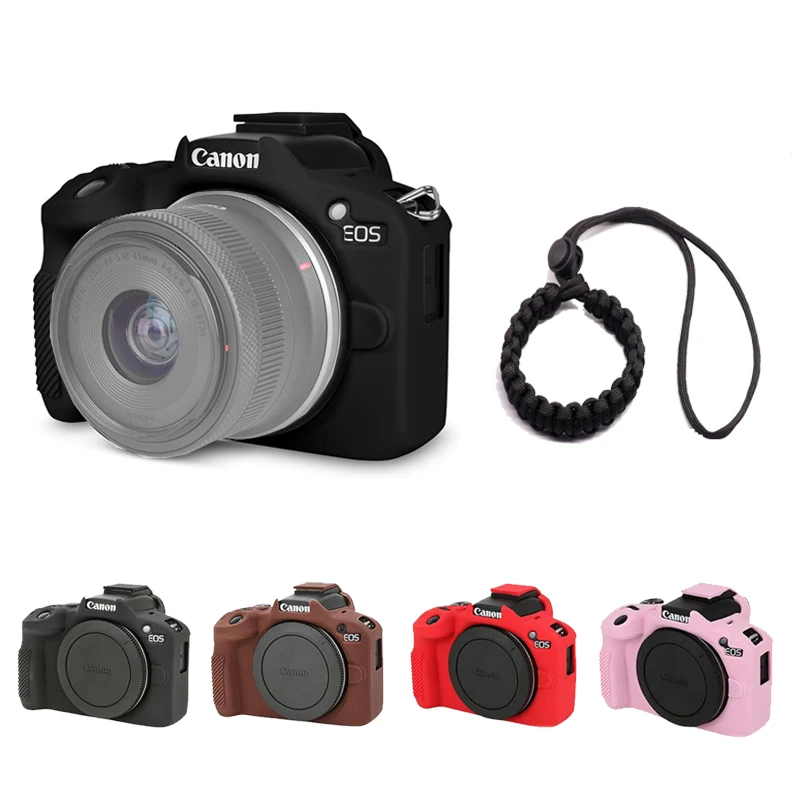 Soft Silicone Armor Camera Body Case for EOS R50 Digital Cam