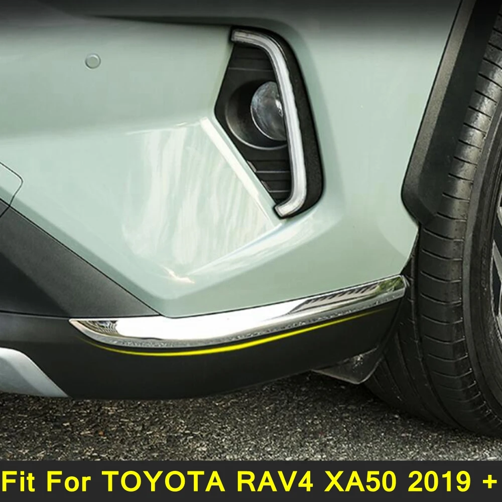 

Auto Front / Rear Bumper Corner Protection Moldings Corner Guard Cover Trim Accessories For TOYOTA RAV4 RAV 4 XA50 2019 - 2024