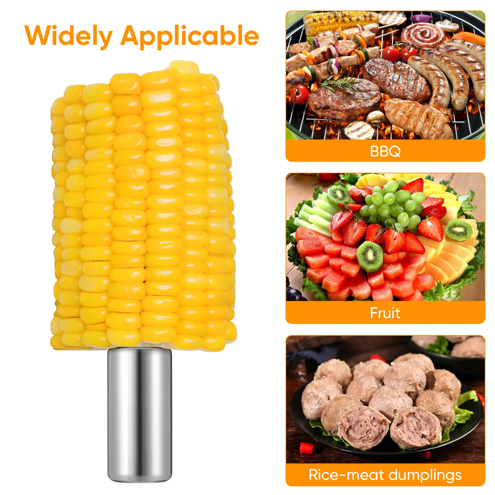 10 stuks roestvrijstalen maïsv - Kitchen Gadgets Home Party recensie en prijs