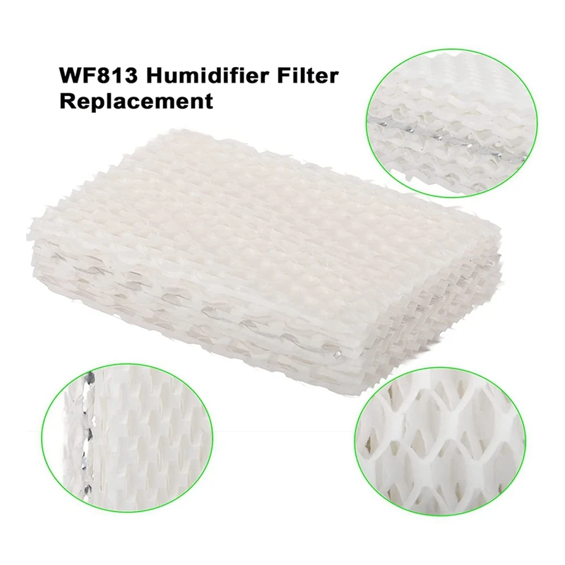 Remplacement de filtre de mèche d'humidificateur WF813 compatible pour le filtre d'humidificateur de RCM-832N RCM-832 PCWF813