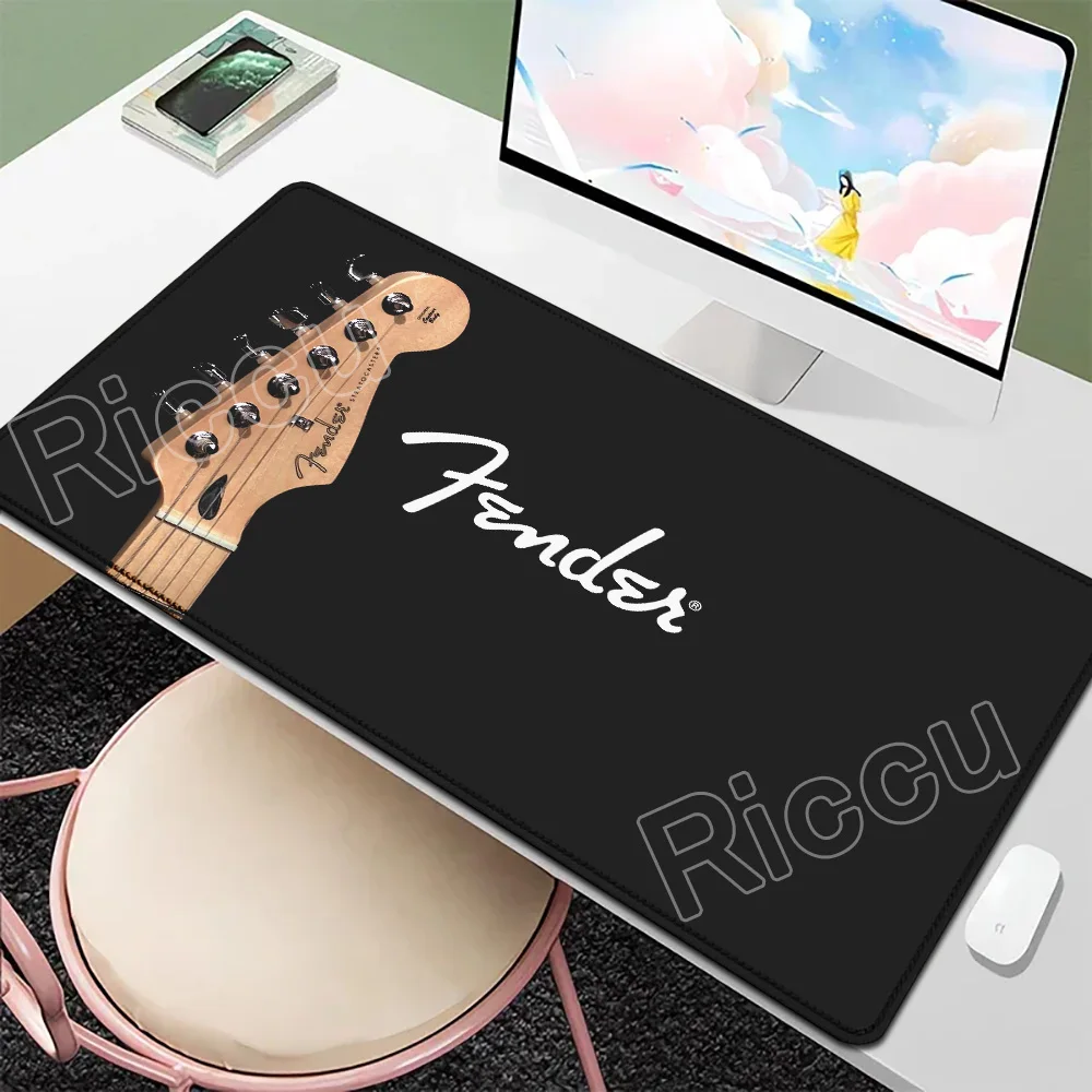 Large Xxl Mousepad Kawaii Guitar Mouse Pad Gamer Keyboard Mat Game Mats Office Accessories Mausepad Gaming Computer Table Stitch