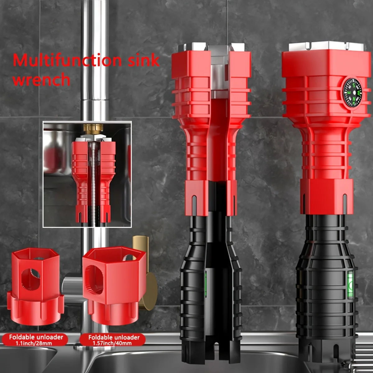 

1 шт. Набор инструментов для ремонта смесителей для ванной и кухни — ключи для расхождения 24 в 1