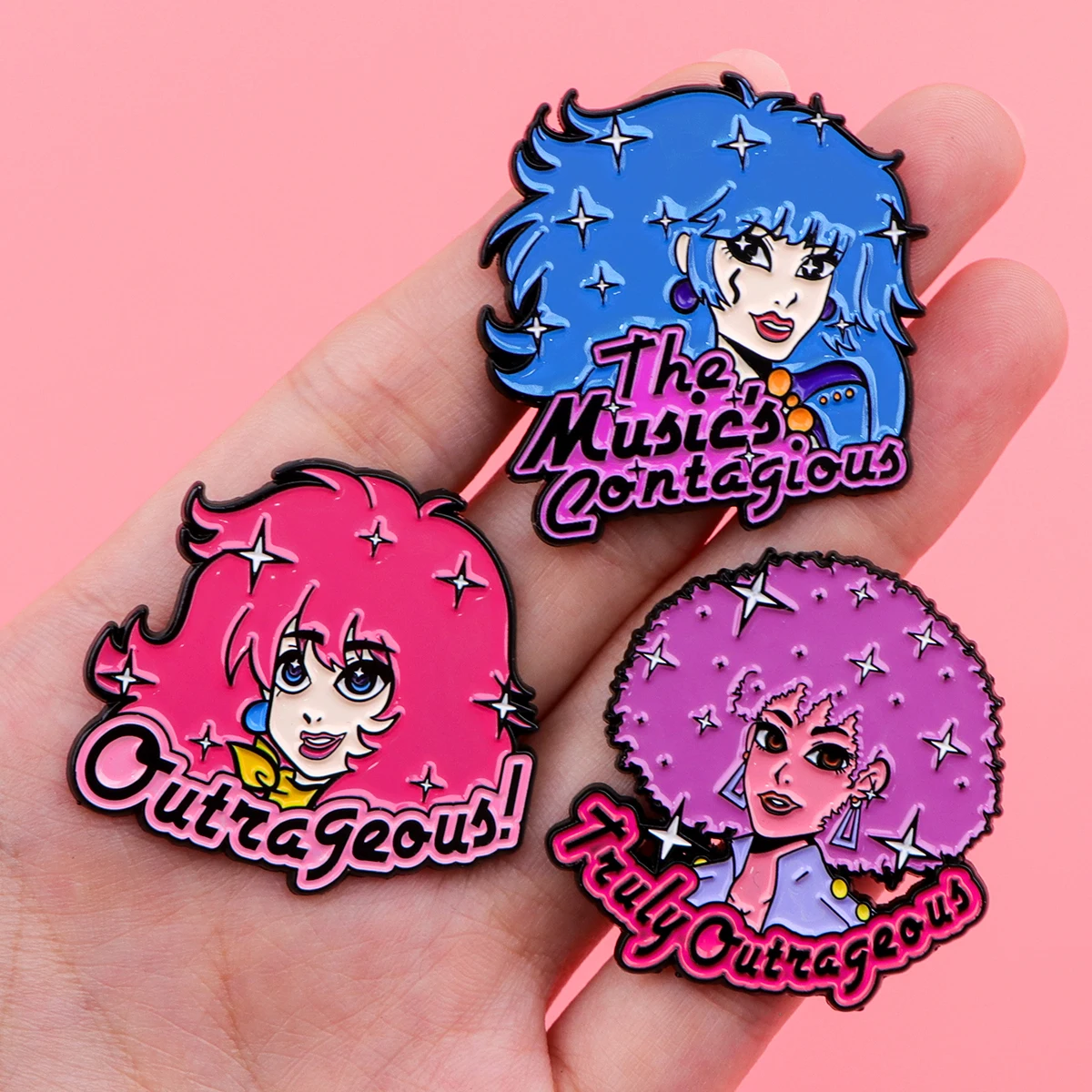 Singer Enamel Pins Women's Brooches Men Lapel Pins Badge on Backpack Costume Accessories Fashion Jewelry Music Fans Gifts