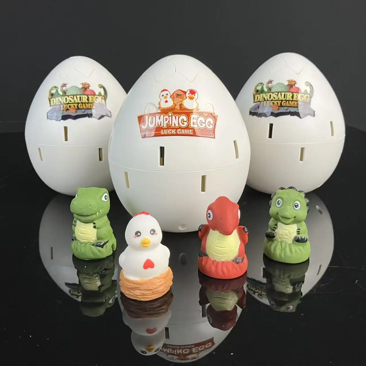 

Игра в бочке с яйцом курицы и динозавра, семейная интерактивная игрушка для вечеринок, забавная игра для снятия стресса для детей и друзей