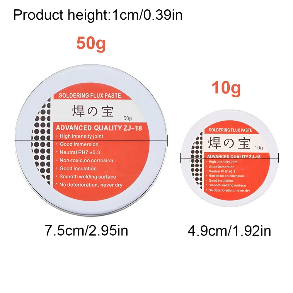 Soldering Paste Mild Rosin Environmental Soldering Paste Flux PCB IC Parts Welding Soldering Gel Tool for Metalworking