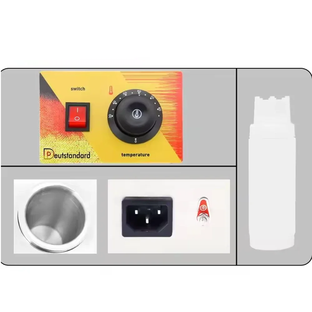 Single Cylinder Chocolate Jam Thermos Bottle Electric Bottles Sauce Warmer Machine  Jam/Chocolate/whiskey Heating Bottle