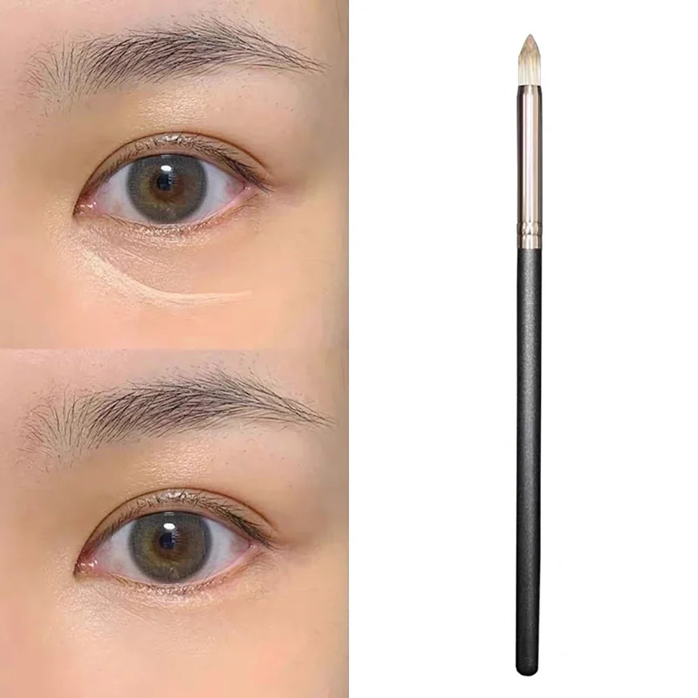 Pennello per correttore con punta a matita Decree Pattern Lacrimal Sulcus Eye Bag Cerchi scuri sotto gli occhi Pennello per correttore preciso Piccolo