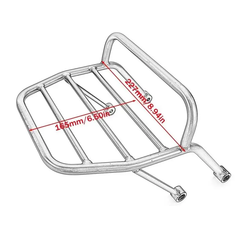 Classy-Motorcycle Luggage Carrier Front Cargo Rack Stand Holder Support Bracket For PG-1 PG 1 PG1 2023 2024 Accessories