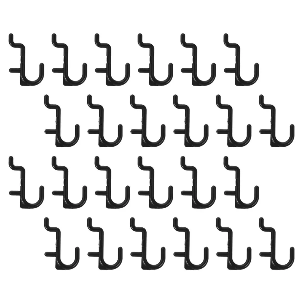 

40 pcs Pegboard Hooks Plastic Wall Pegboard Storage Hook for Hanging Tools Hangers Garage Shelf Organizing Accessories