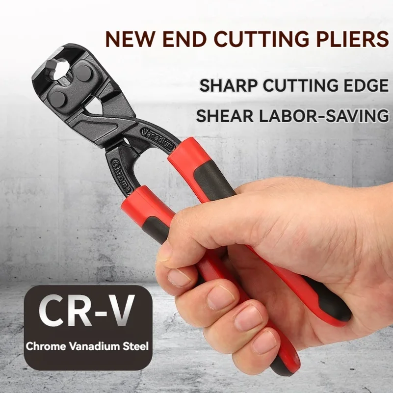 Top cutting pliers strong cutting steel wire iron wire nail flat head nail extraction pliers industrial grade cutting pliers