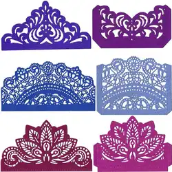 Openwork Lace Border Metal Cutting Dies Embossing Die Cut Template Stencil For Card Making Scrapbooking DIY Paper Craft Gift