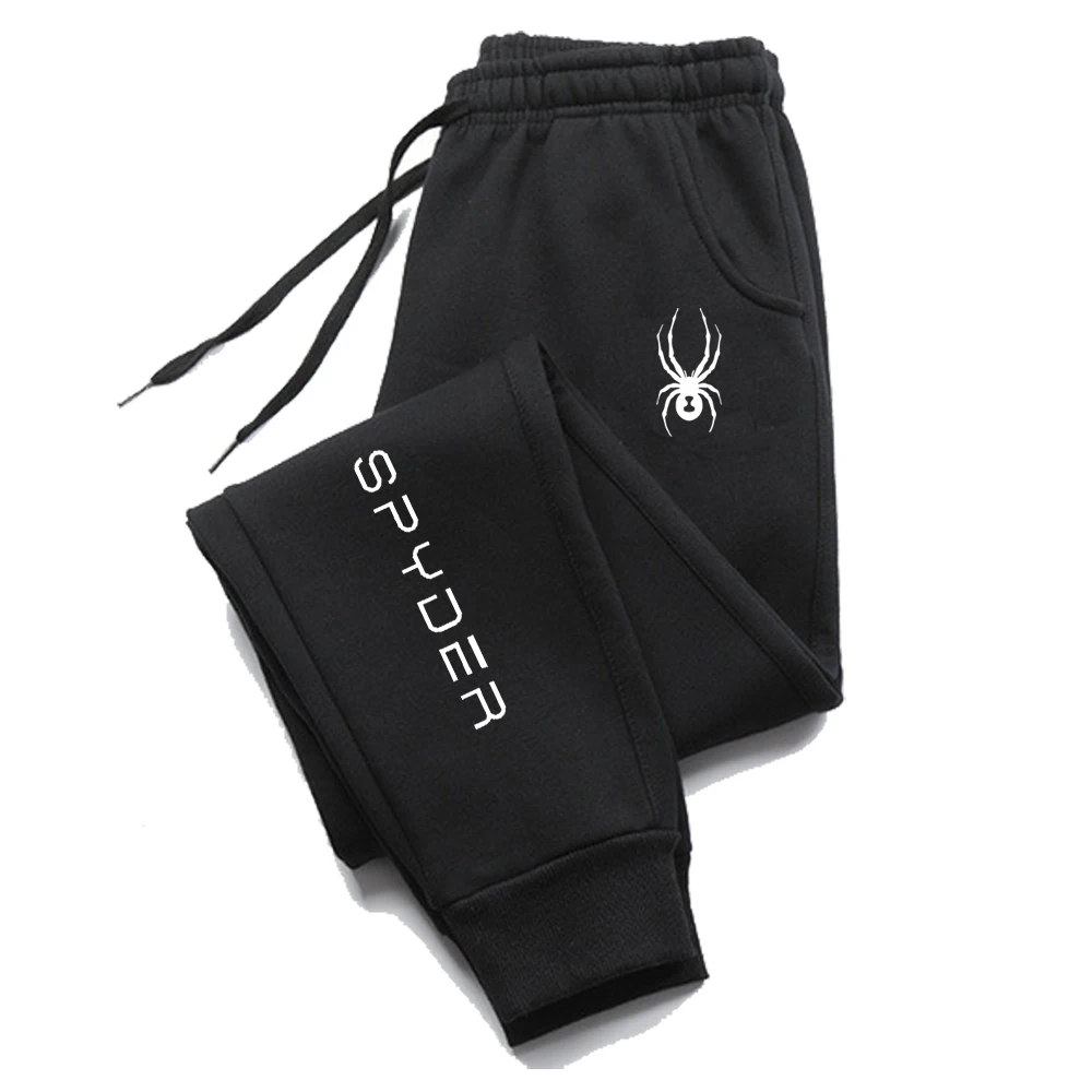 SPYDER Men\'s Casual Calças, Calça de Corrida Esportiva, Harajuku Sweatpants, Street Fashion, Novo, 2024 £