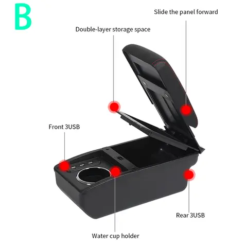 8 best sales honda fit armrest - №8