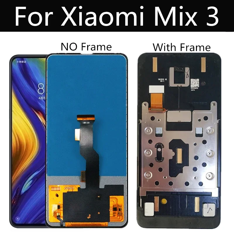 

ЖК-дисплей 6,39 "TFT MiX 3 для Xiaomi Mi MIX3, ЖК-дисплей, сенсорный экран, дигитайзер, Сменные аксессуары для xiaomi Mix3 M1810E5A LCD