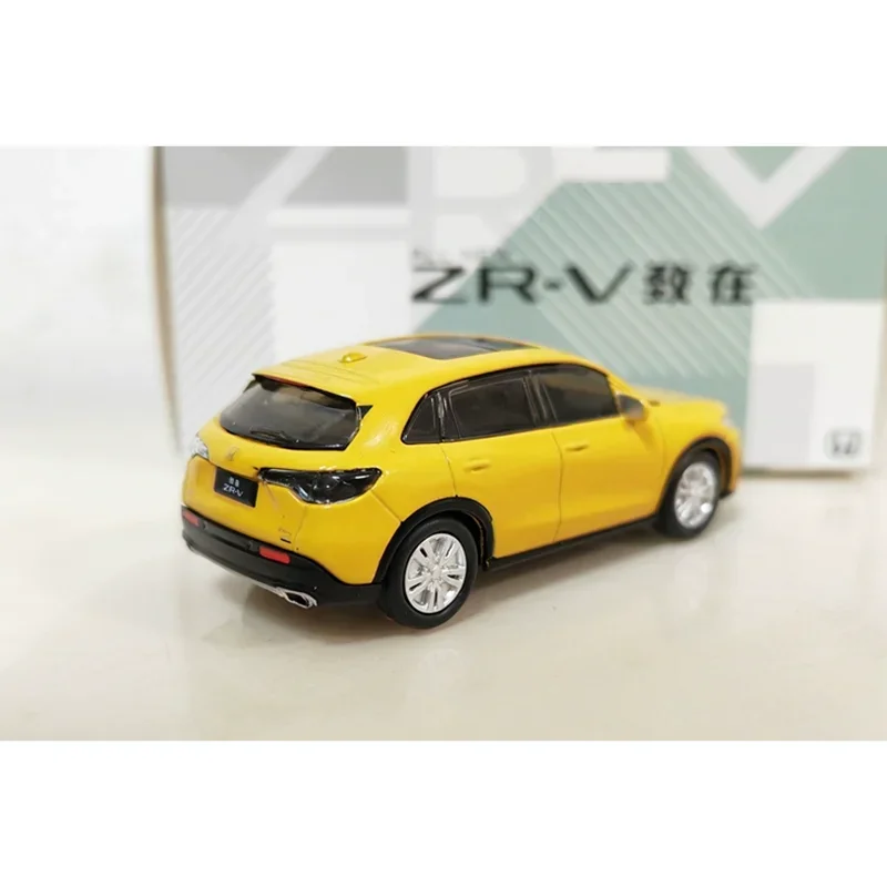 ホンダ特注 1/43 ホンダ HONDA ZR-V イエロー Diecast 1/64 Scale ZR-V SUV Alloy Car Model Adult Boy Toys