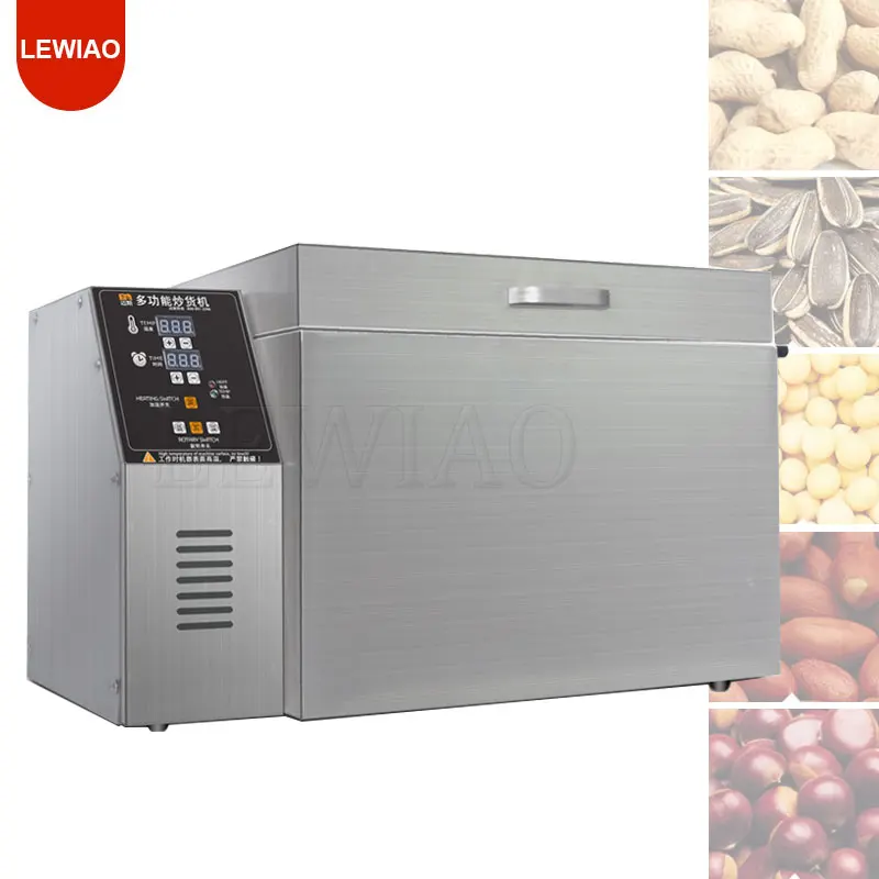 Elektrische Kaffeebohnen Kaffee Nuss Röster Maschine Braten Sesam Erdnuss Melone Samen Backwerk zeuge Getreide trocknung