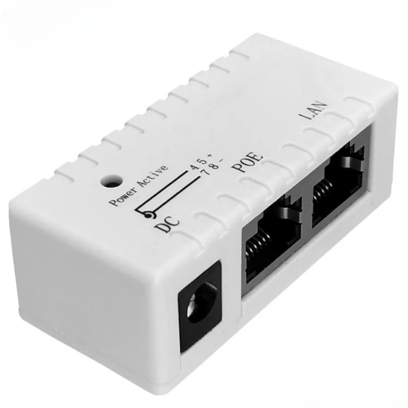 12V 24V 48V/1a Poe Passieve Injector Power Splitter Voor Ip Camera Poe Mount Power Adapter Module Accessoires Voeding
