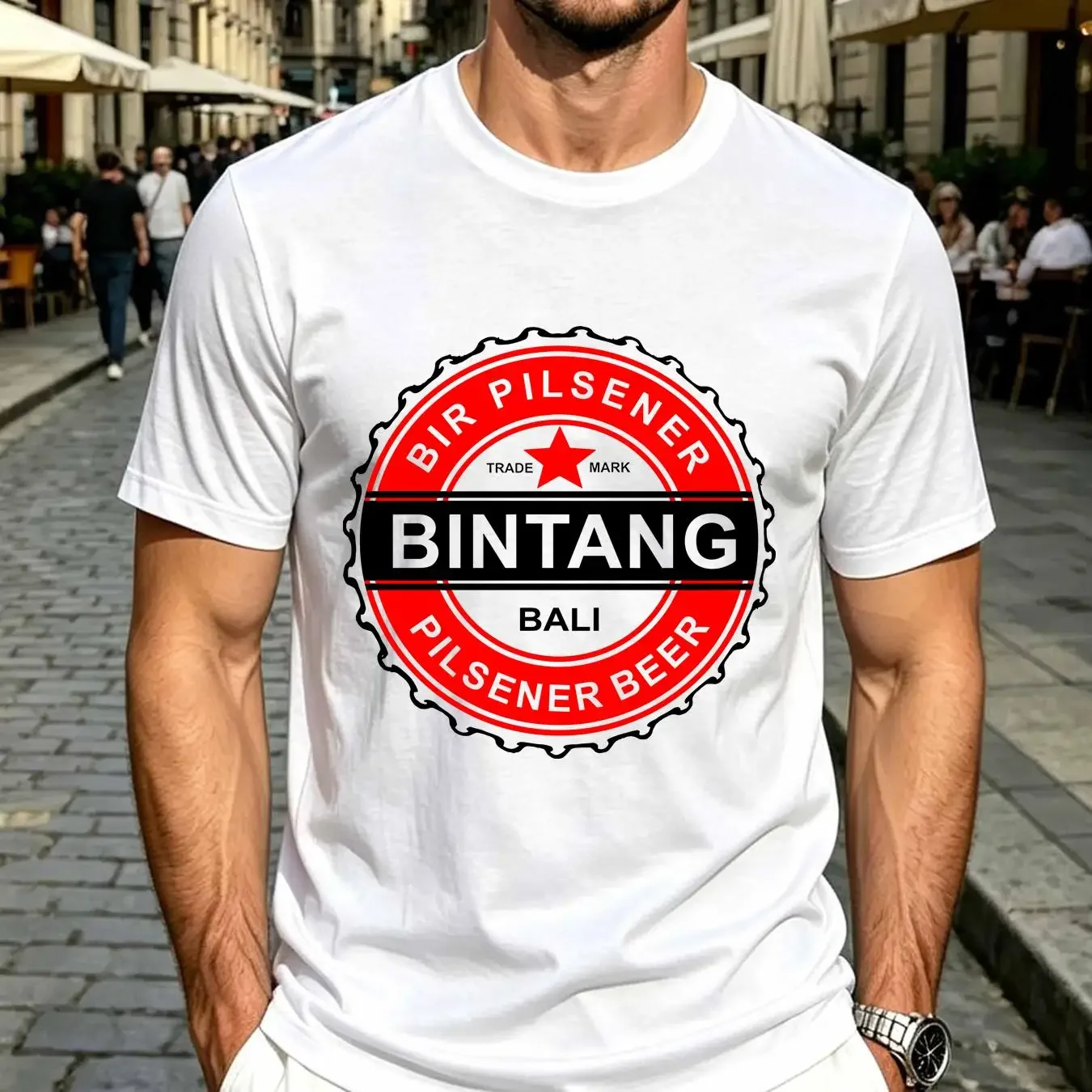 washed T Shirt Vintage Bali Bintang Beer Asia Lombok Surfing Kuta Size S M L XL 2XL long or short sleeves vintage Washed
