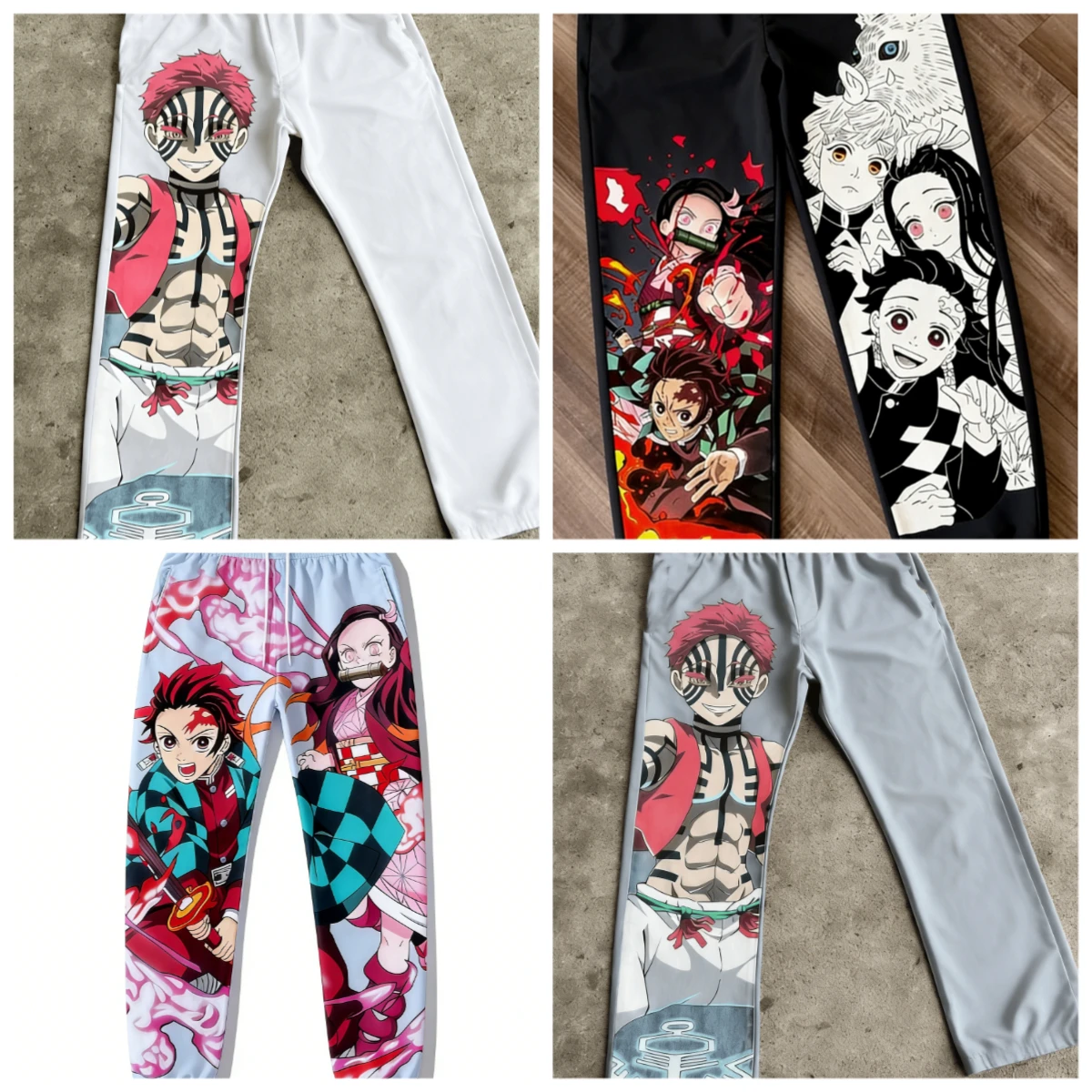 3D-gedruckte Demon Slayer Faction Showdown Cosplay-Shorts für Erwachsene und Kinder – Lange Hosen für Conventions und Bühnenauftritte!