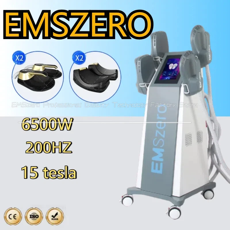 

Emszero Vertical RF Eletric Muscle Stimulation Lose Weight Fitness Body Shaping Buttocks Lift Massage Equipment 15 Tesla 6500W