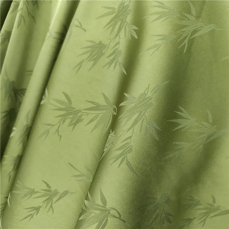 

Роскошная жаккардовая ткань 2025 года с тонкими теневыми полосками и бамбуковым дизайном — материал для домашнего декора/обустройства