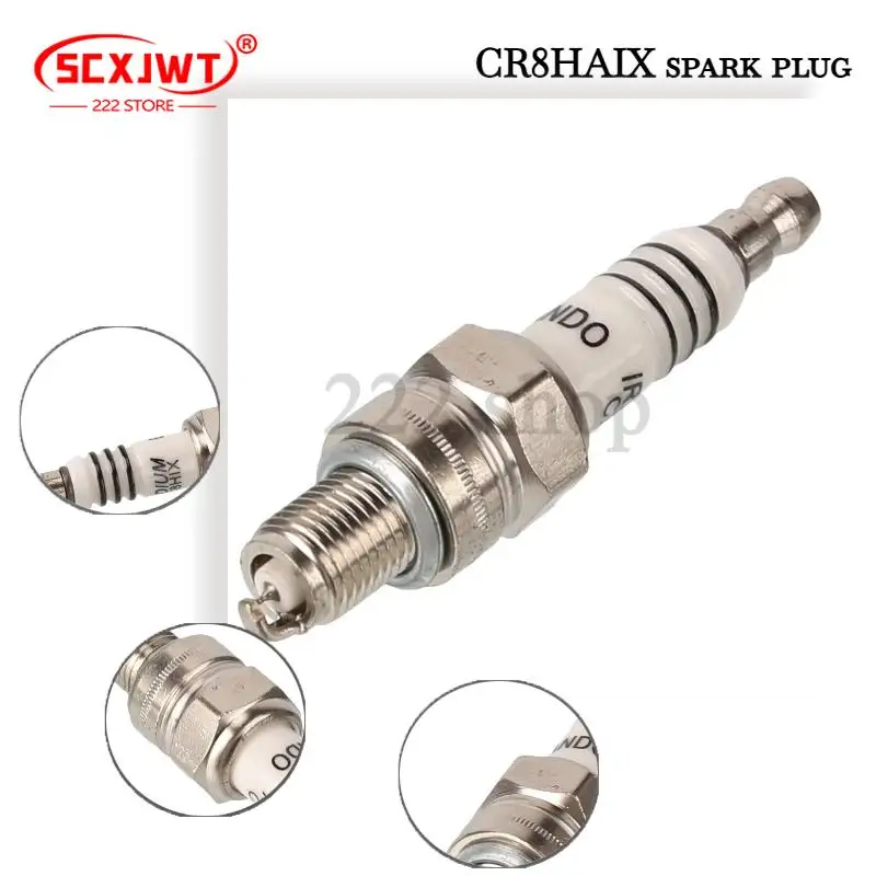 

Высокопроизводительный комплект свечей зажигания для мотоциклов CR8HSA C8HSA CR8HIX, подходит для квадроциклов, питбайков, картов с двигателями 50cc, 70cc, 90cc, 110cc, 125cc, 150cc