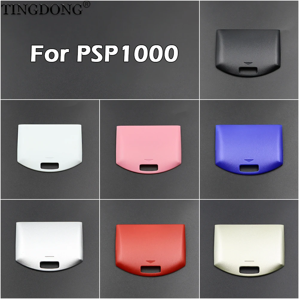 Ersatz-Akkufachabdeckung Gehäuse Rückdeckel Schutzgehäuse Reparaturteile für PSP 1000 Konsole Mehrere Farben optional